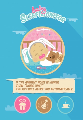 Baby Sleep Monitor - noise level detector for parents and future moms & dads screenshot 2