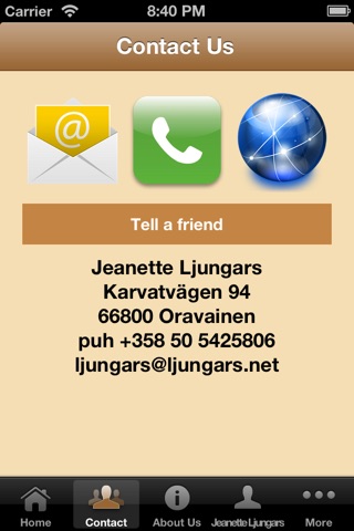 Jeanette Ljungars – A Motivational Speaker screenshot 2