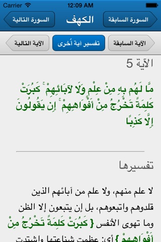 التفسير البسيط screenshot 2