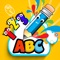 Icon ABC writing alphabet 2