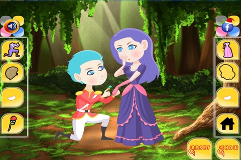 Prince and Princess Dress Up screenshot 2