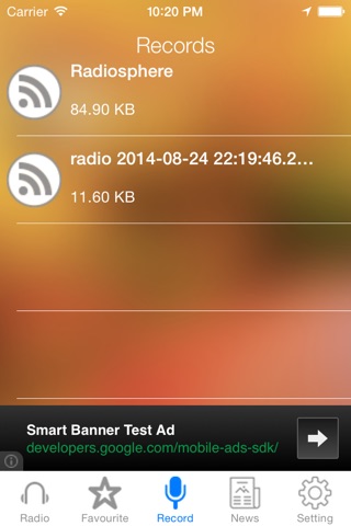 Algeria Radio News Music Recorder screenshot 4