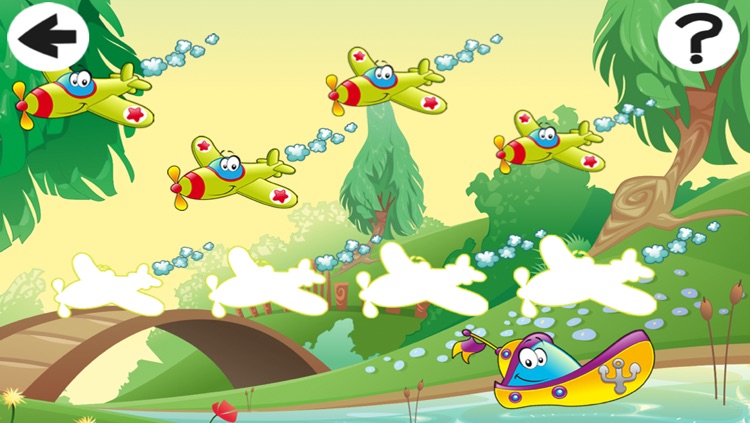 Animated Air-plane and Car-s Game-s: Tricky Sort-ing For Kids and baby