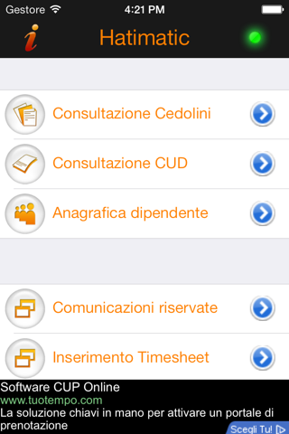 Hatimatic App Dipendenti screenshot 2
