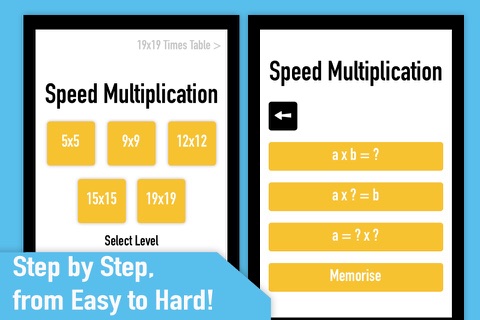 Speed multiplication Game - 19x19 Times Table screenshot 4