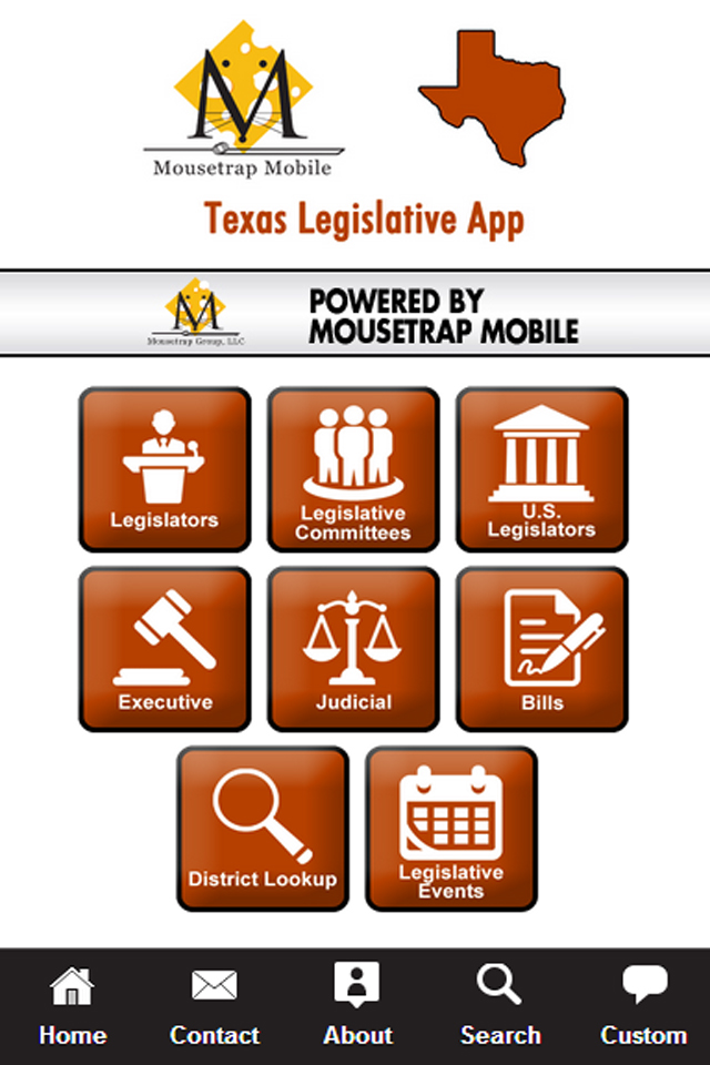 Texas Legislative App