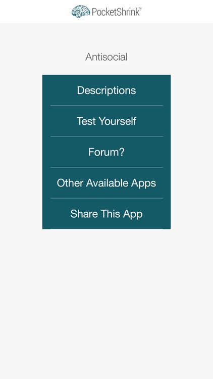 Antisocial Personality Disorder Test ASPD By Pocketshrink
