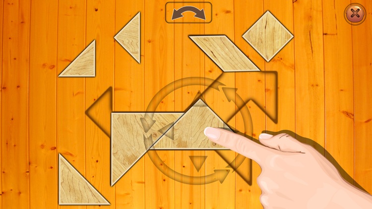 Free tangram puzzles for adults by Early Start Co. Ltd