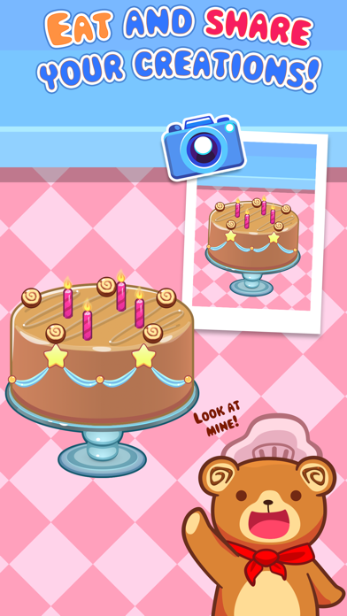 My Cake Maker - Create, Decorate and Eat Sweet Cakes Screenshot 5