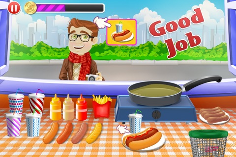 Hot Dog Scramble – Crazy chef cooking and a maker kitchen game screenshot 3