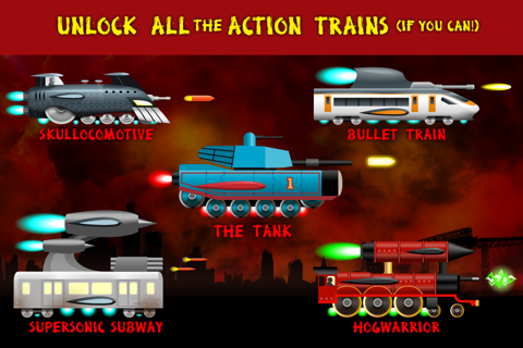 Battle Trains Rocket Railroad: Subway Rail Surfers Rush & Run Game screenshot 3