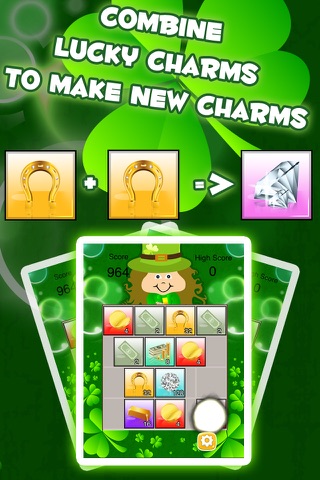 St. Patrick's Day 2048 - Luck of the Irish  Puzzle Game FREE screenshot 2