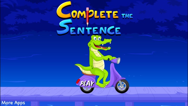 Complete The Sentence For Kids (Full Ver