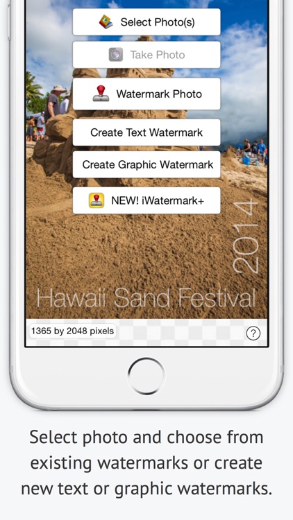 iWatermark - Watermark 1 or Batch of Photos. Watermarking with Text, Logo, & Graphics Overlays. screenshot-3