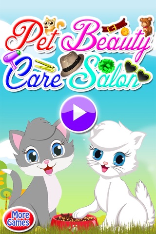 Fluffy Kitty Cat Pet Dress up Salon screenshot 2