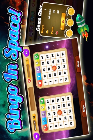 Bingo Cosmic Blitz - Galactic Jackpot And Multiple Daubs With Vegas Odds screenshot 2