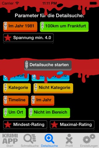 Krimi-App screenshot 4
