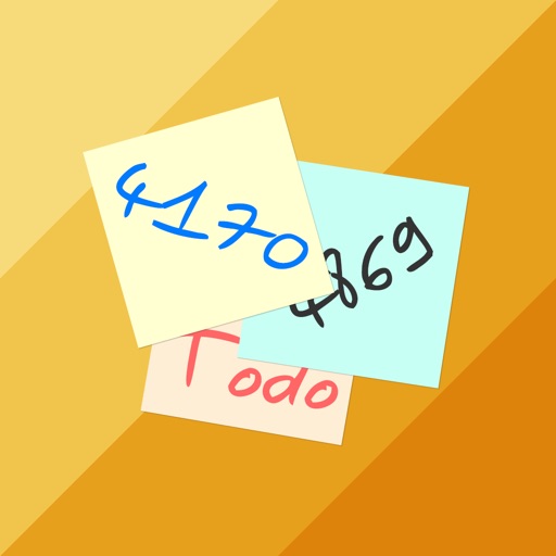 Sticky Notes - GTD & Todo List Icon