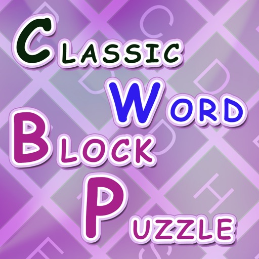 Classic Word Search Block Puzzle - cool hidden word quiz game icon