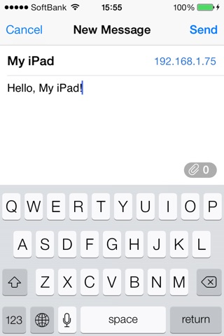 IP Messenger for iOS screenshot 2