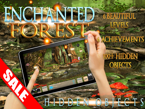 Hidden Objects Enchanted Forest Fantasy Kids Game (iPad Edition)のおすすめ画像1