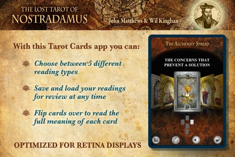 The Lost Tarot of Nostradamus screenshot 2