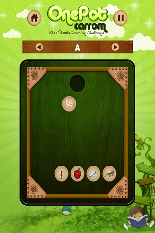 One Pot Carrom For Kids Puzzle Learning Challenge screenshot 3