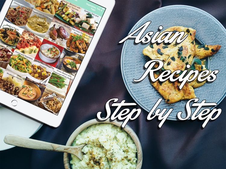 Asian Recipes - Step by Step Cookbook for iPad