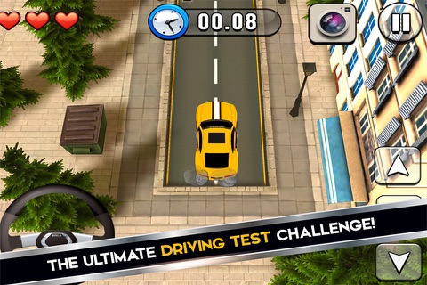 Crazy Car Town Street Parking Simulator - Real City Test Driving Rush screenshot 3