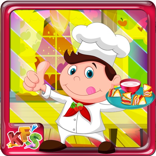 Grilled Panini Maker – Make eat & serve fast food in this crazy restaurant game Icon