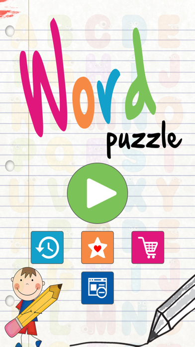 Word Puzzle - make words from letters