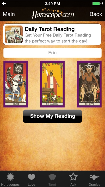 Horoscope and Tarot screenshot-3