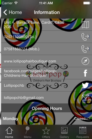 Lollipop Childrens Hair Boutique screenshot 3