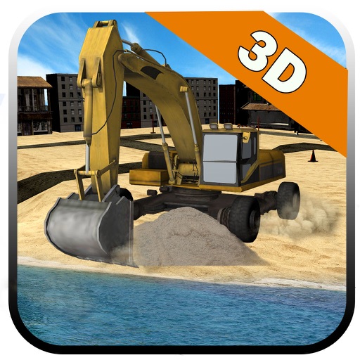 Sand Excavator & Tractor Simulator - Heavy Digger Machine iOS App