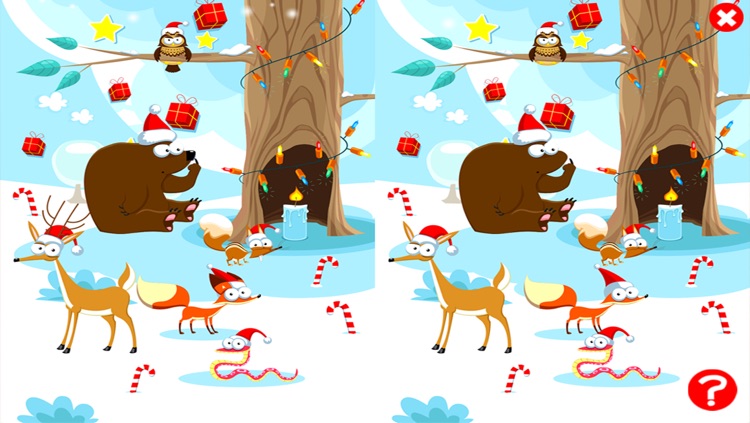 A Christmas Tale: a game to learn and play for children with animals of the snowy wood screenshot-3