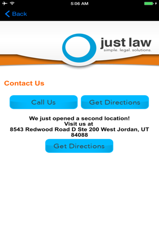 Just Law: Family Law Attorneys screenshot 2