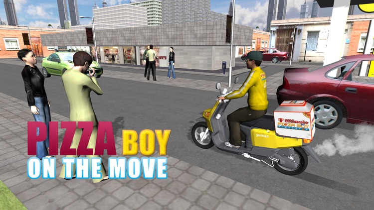 3D Ultimate Pizza Boy Simulator - Crazy motor bike rider and parking simulation adventure game