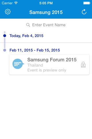 Samsung SEA Forum 2015 screenshot 2