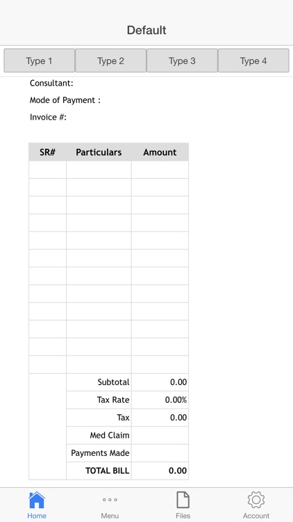 Medical Invoice screenshot-4