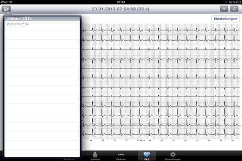 Multi-ECG screenshot 3