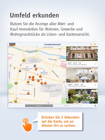 Immobilien Scout24 for iPad screenshot 3