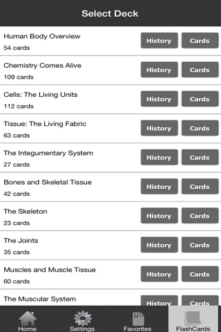 Human Biology Flashcards screenshot 2