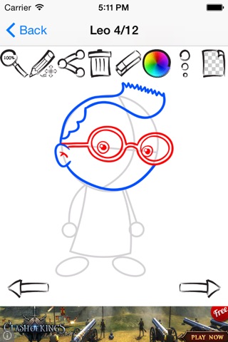 Drawing Little Einsteines Version screenshot 2