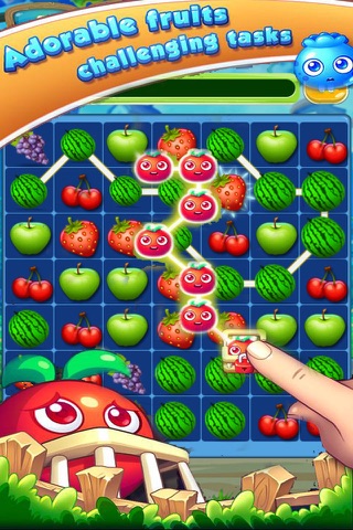Happy Fruit Splash - Garden Match-3 screenshot 2