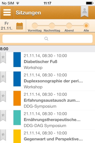 Diabetes Herbsttagung / DAG Jahrestagung 2014 screenshot 3