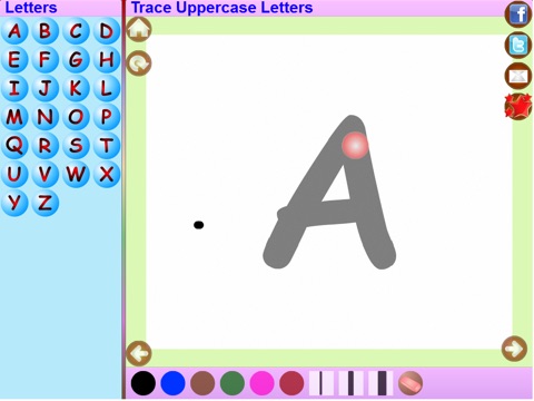 trace hindi alphabets kids activity apprecs