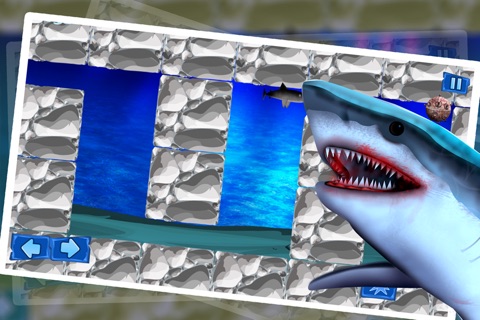 Shark Winter Emergency : The Ocean Underwater Fish Attack For Food - Free screenshot 3