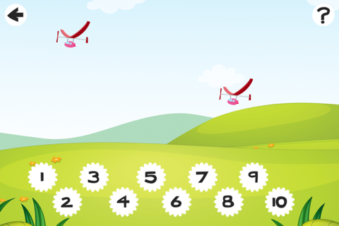 Active Counting Game for Children Learn to Count 1-10 with Flying Engines and Helicopters screenshot 4