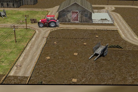 3D Farm Tractor Simulator - A parking and simulation game for truckers and drivers screenshot 3