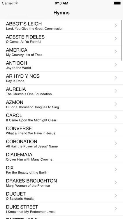 Hymn Keys screenshot-3